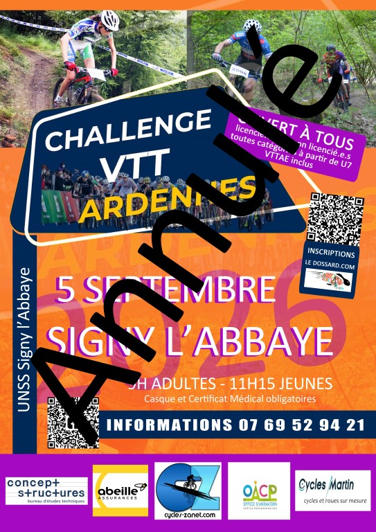 Affiche &eacute;v&eacute;nement
